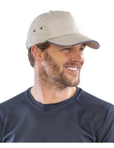 R-RC72X-Casquette à 5 panneaux en coton Plush 2